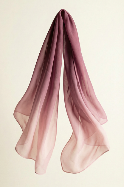 Foulard Voile de Rosée